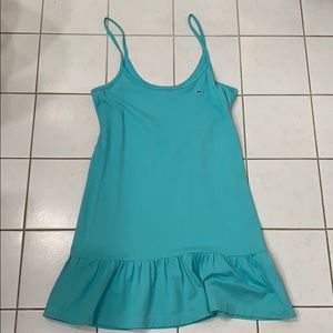 Lacoste Drop Hem Ruffle Tank Dress s 12